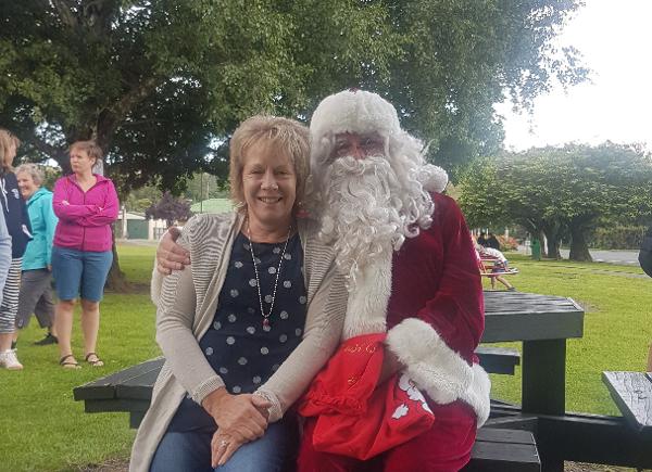 Santa on The Village Green