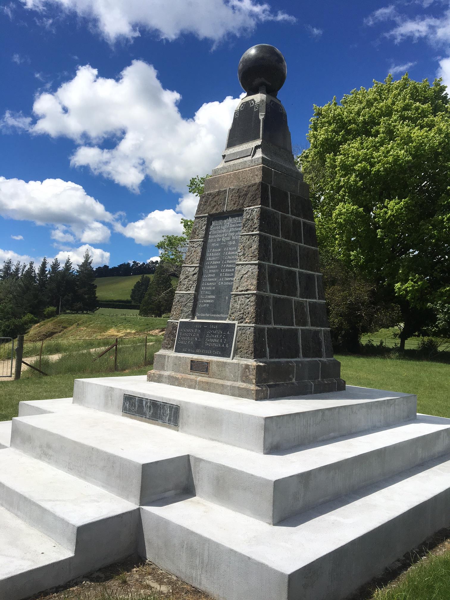 Waiau War Memorial